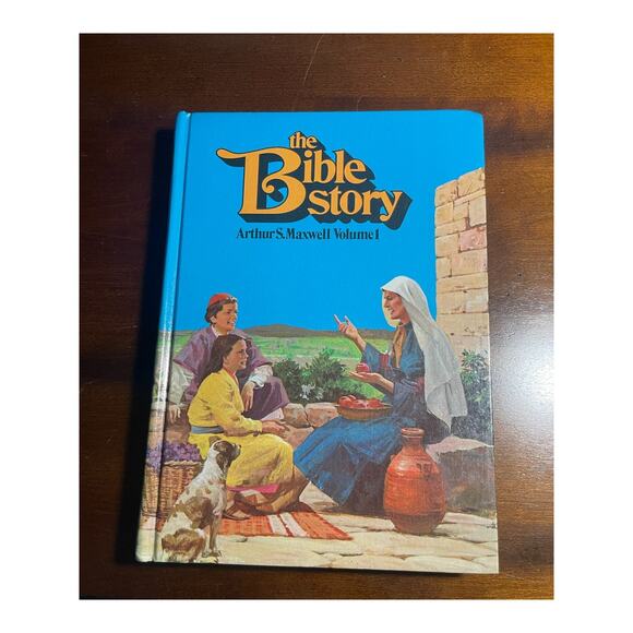 The Bible Story Vol 1 | Arthur S. Maxwell | Illustrated | 1974 Print | EUC - Picture 1 of 9